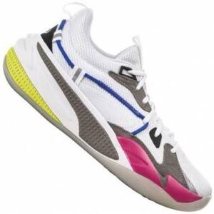 Puma White and Pink Athletic Shoes